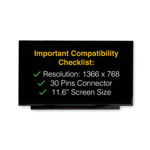 Acer ASPIRE E3-112-C1T9 30 pins Screen Replacement LCD LED HD Display