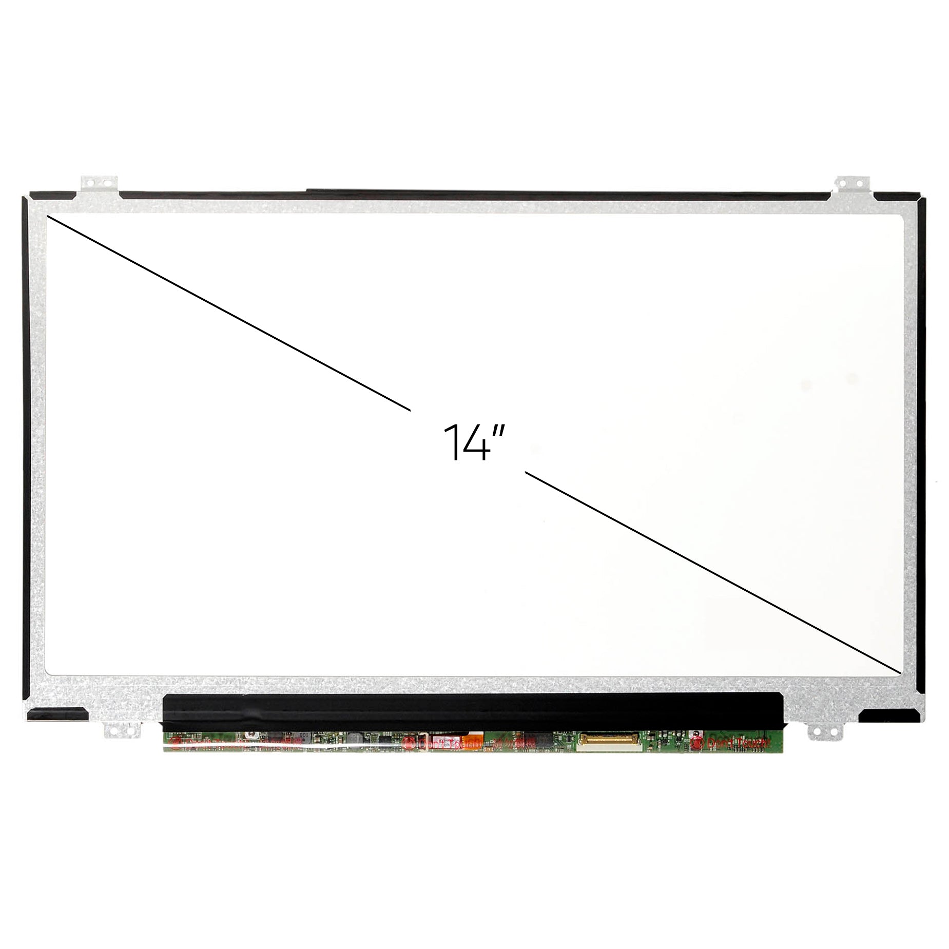 Screen Replacement for NV140FHM-N45 FHD 1920x1080 IPS Matte LCD LED Display