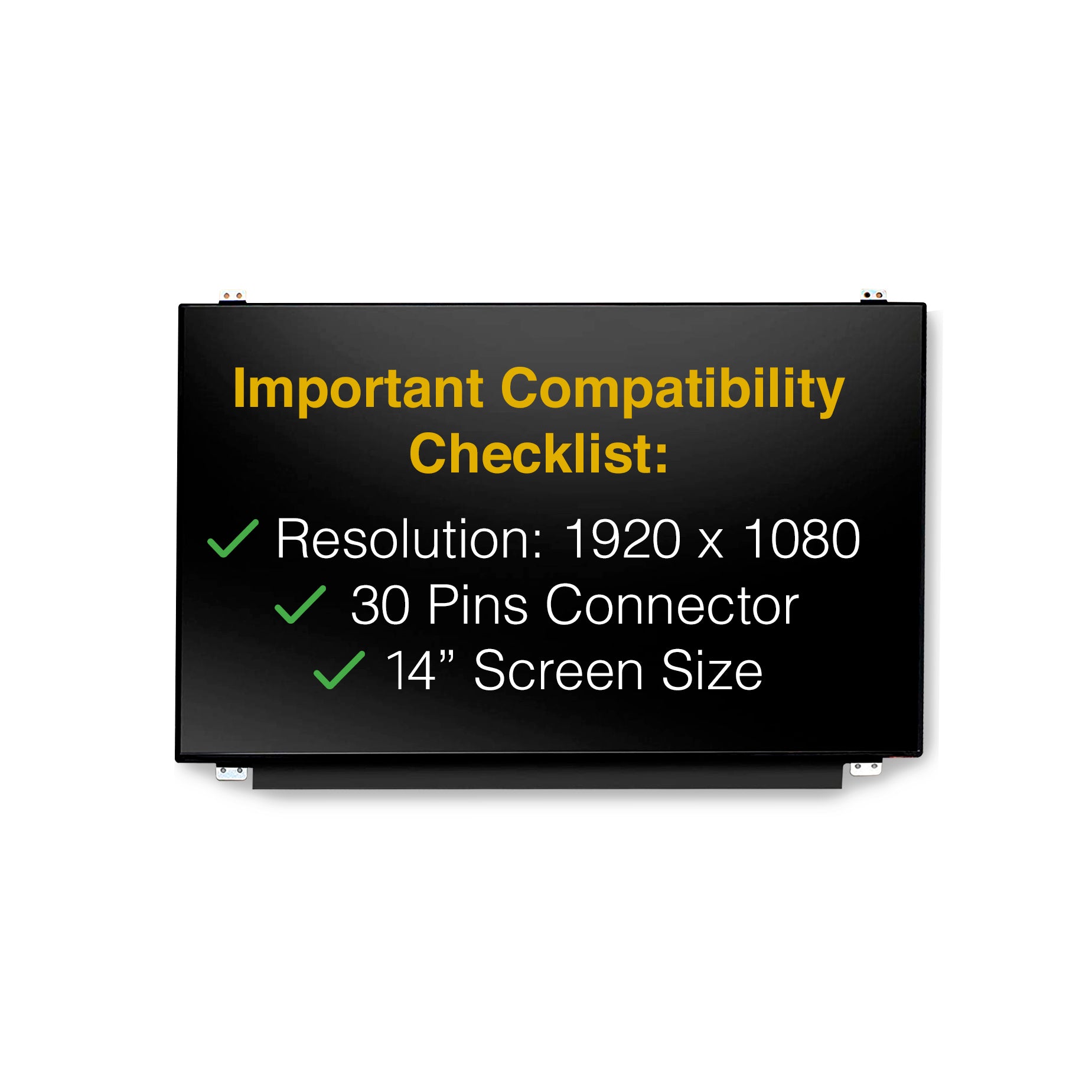 Acer CHROMEBOOK 14 CB3-431-C7EX 30 Pins Screen Replacement LCD LED Display With Tools