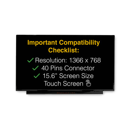 HP 133C9EA 30 Pins HD 1366x768 Replacement Screen LED LCD Display