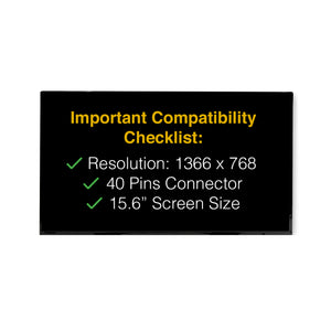 Samsung NP-RV511-A07 40 Pins Screen Replacement LCD LED Display With Tools