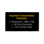 Load image into Gallery viewer, Acer ASPIRE 5750-6677 40 Pins Screen Replacement LCD LED Display With Tools
