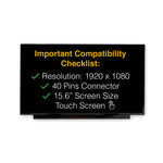 Load image into Gallery viewer, Acer ASPIRE 3 A315-24PT-R90Z 40 Pins Touch Screen Replacement LCD LED Display With Tools
