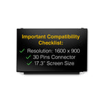 Load image into Gallery viewer, HP 17-X037CL 30 Pins Screen Replacement LCD LED Display With Tools
