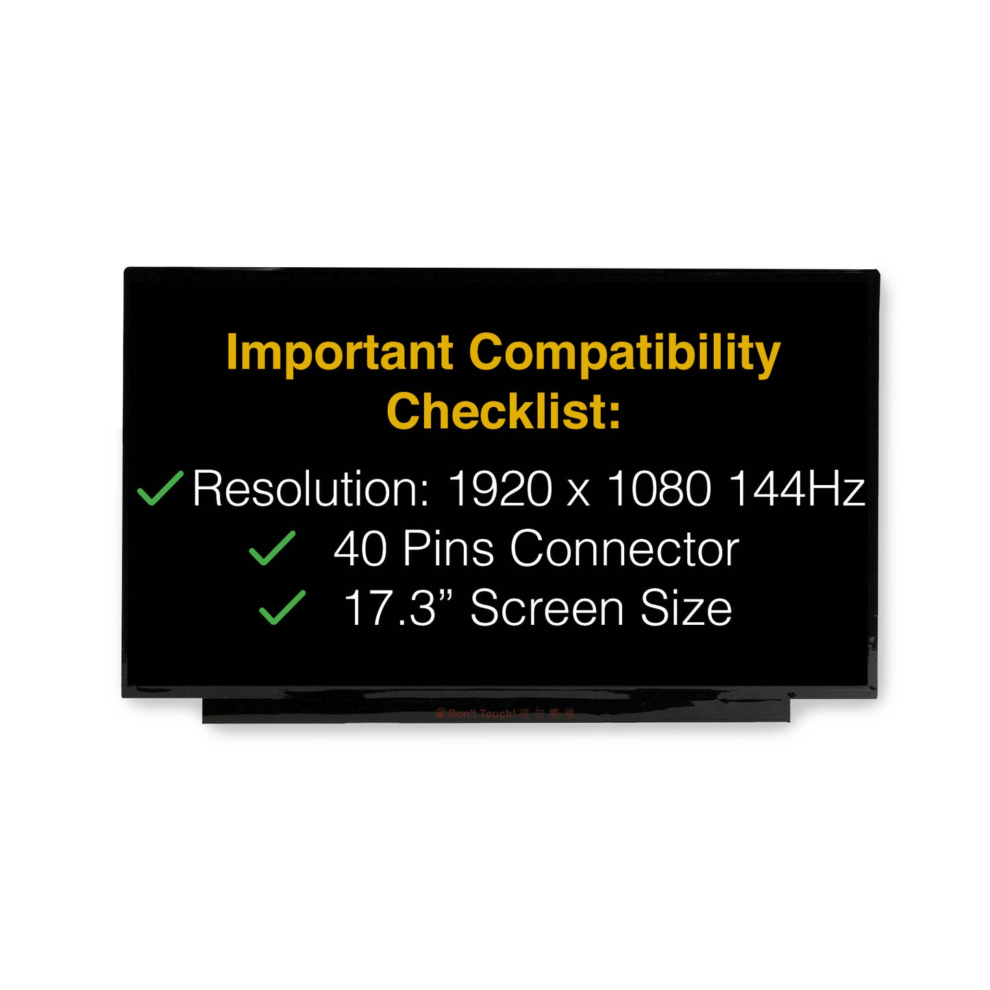 Dell ALIENWARE P45E002 Screen Replacement LCD Display With Tools