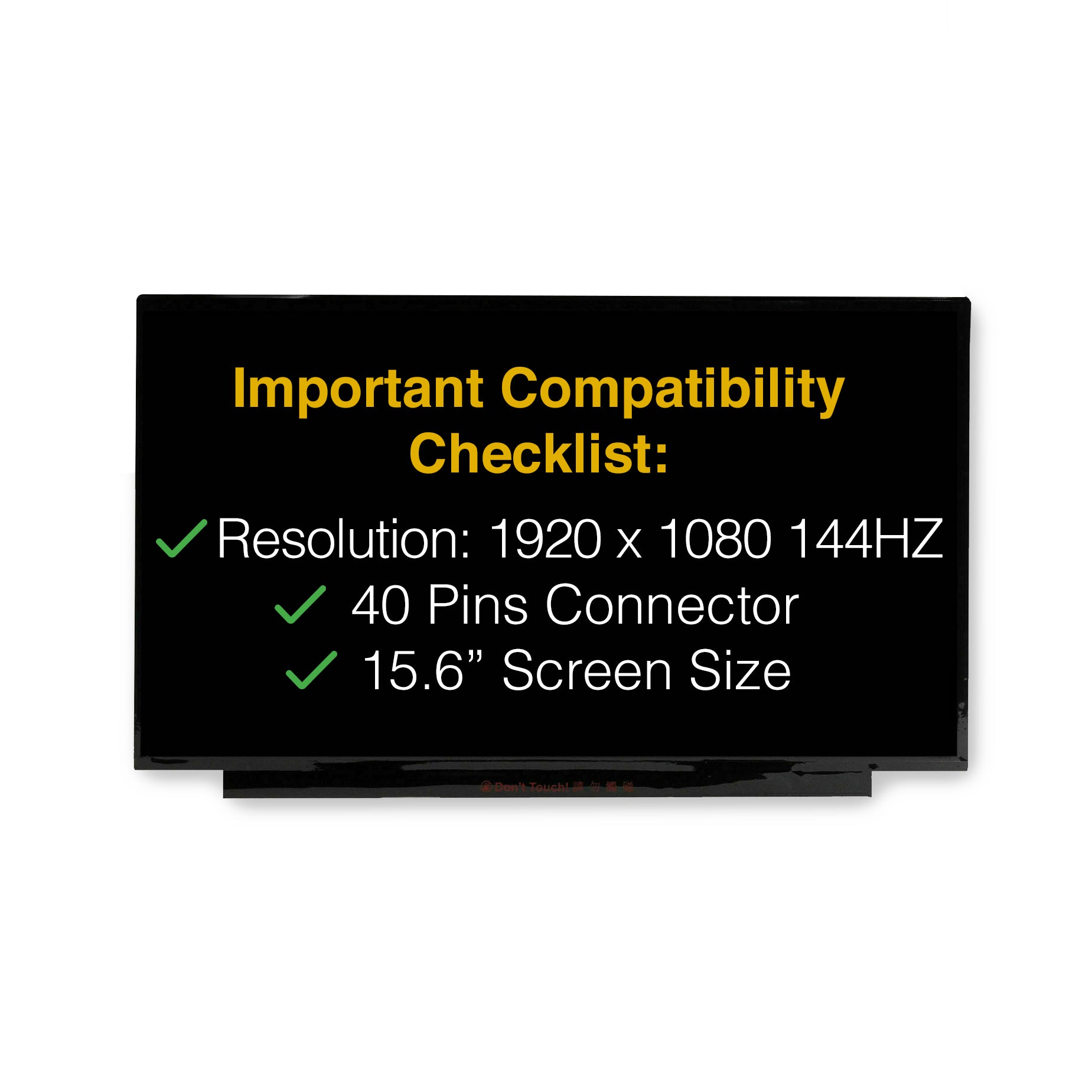 Acer NITRO 5 AN515-58 Screen Replacement LCD Display With Tools