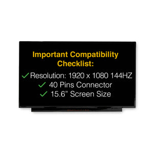 Acer NITRO 5 AN515-58 Screen Replacement LCD Display With Tools
