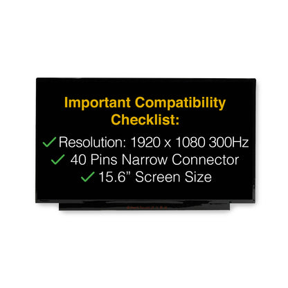 Acer PREDATOR HELIOS N20C3 40 Pins FHD 1920x1080 Replacement Screen LED LCD Display