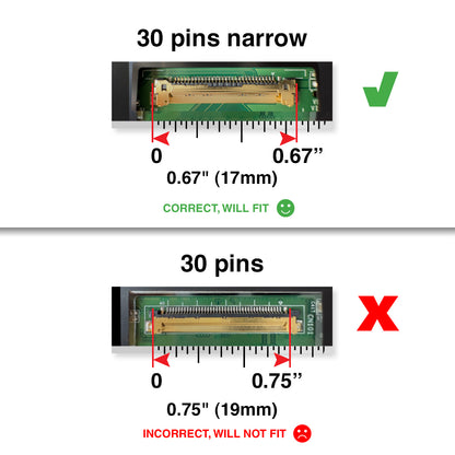 NV160WUM-N31 30 Pins FHD+ 1920x1200 Replacement Screen LED LCD Display