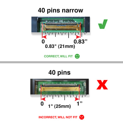 HP OMEN 15-EK1XXX 30 Pins FHD 1920x1080 Replacement Screen LED LCD Display