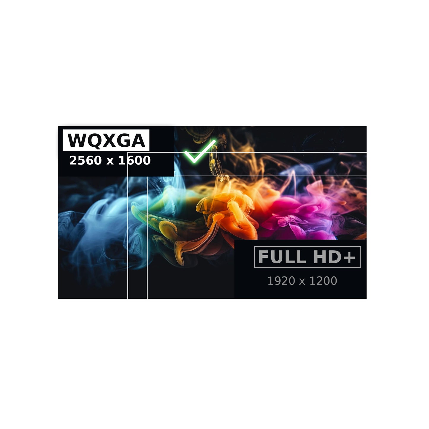 HP 6F9Q1EA Replacement Screen 40 Pins WQXGA 2560x1600 LED LCD Display