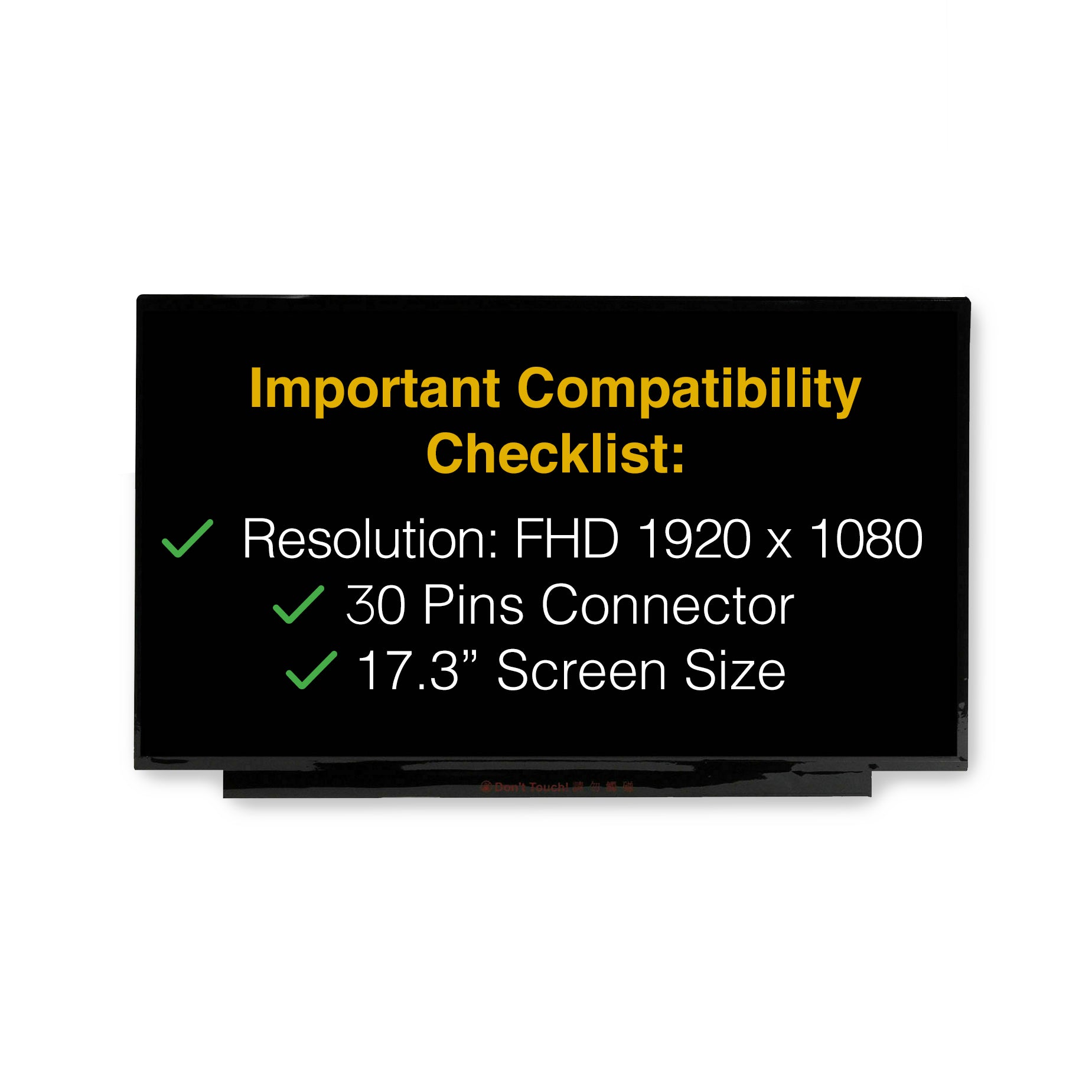 ASUS CHROMEBOOK CX1700 HD+ Screen Replacement LCD Display With Tools