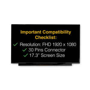 ASUS CHROMEBOOK CX1700 HD+ Screen Replacement LCD Display With Tools