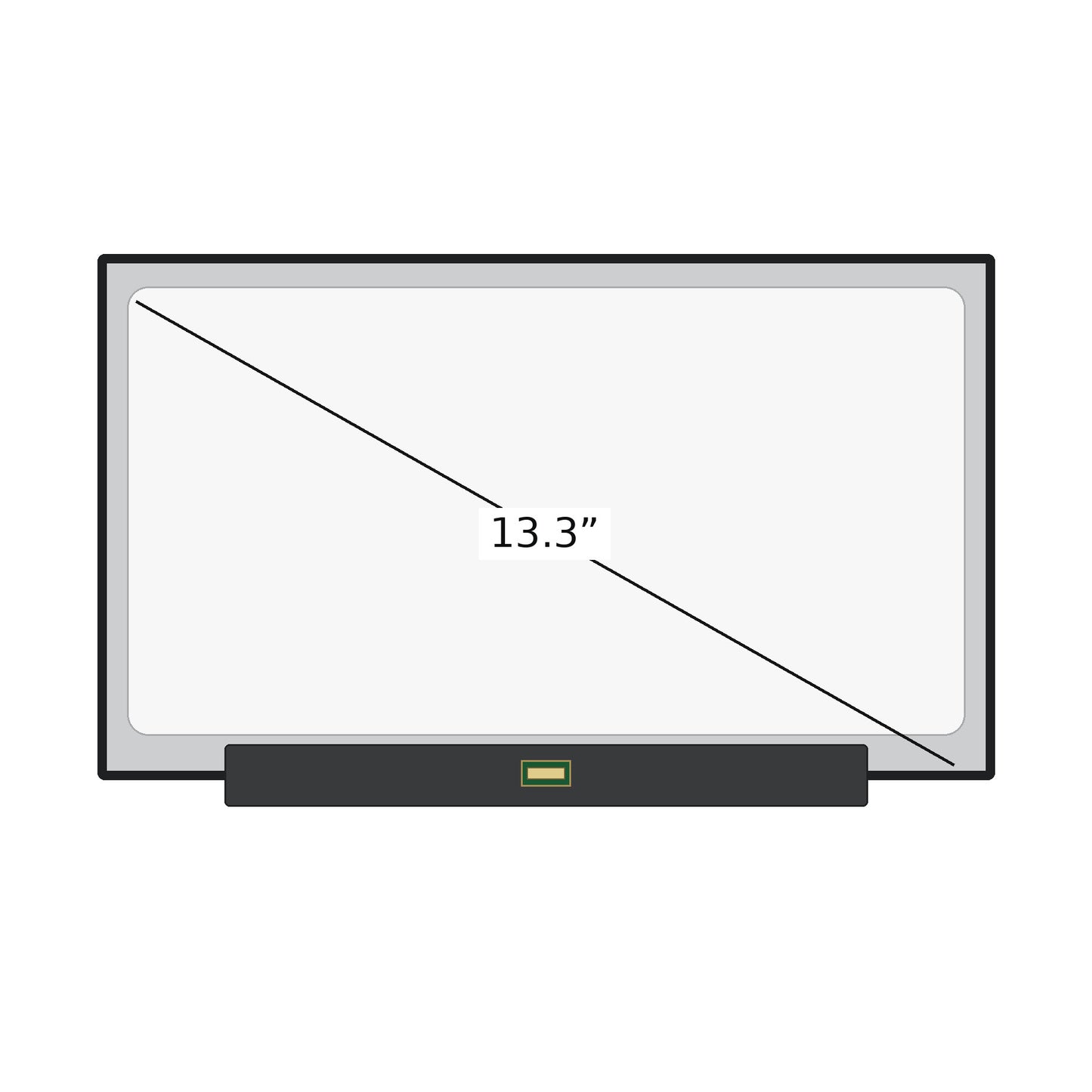 Lenovo THINKPAD L13 20VH Replacement Touch Screen 40 Pins FHD 1920x1080 LED LCD