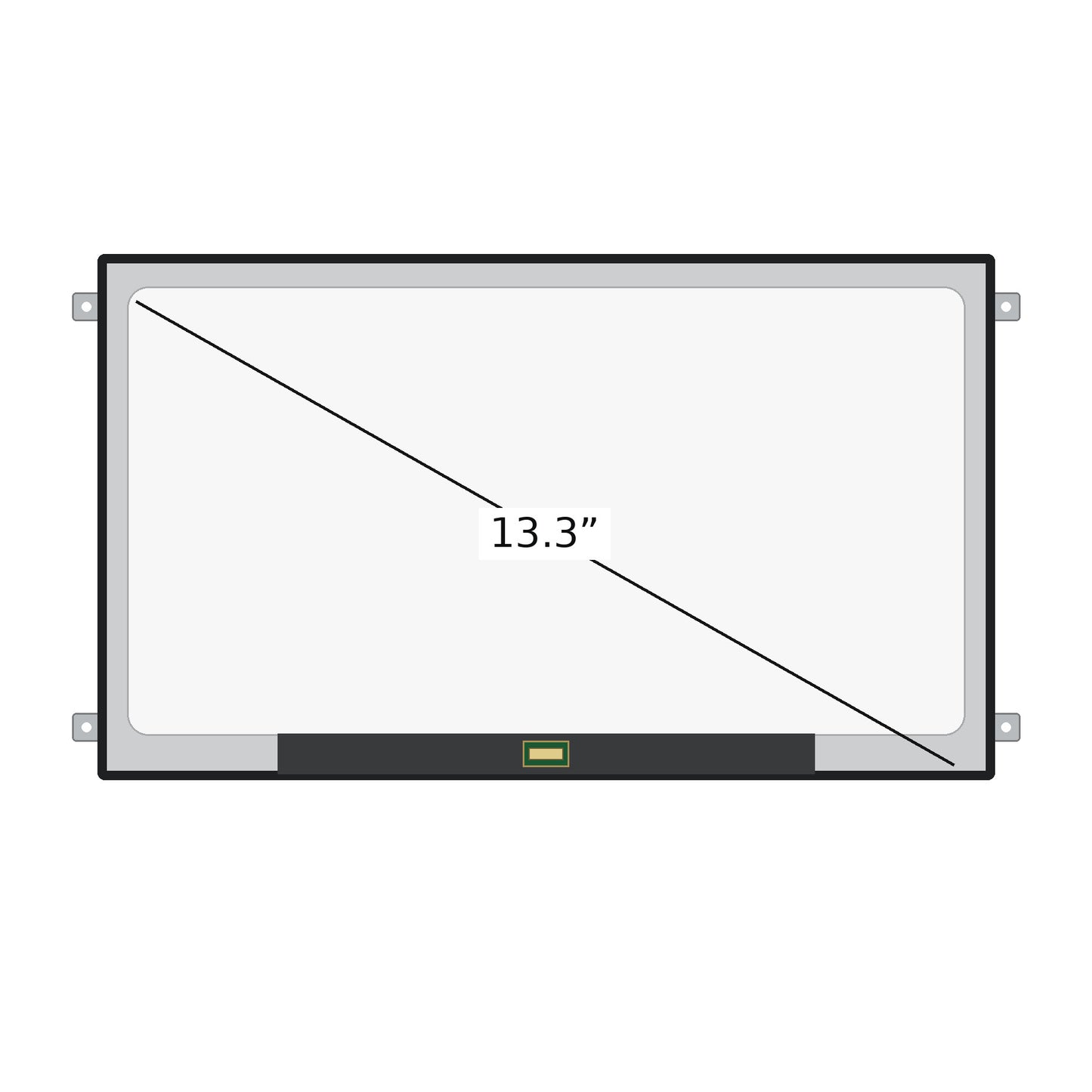 HP SPLIT 13-M001TU Replacement Screen 30 Pins HD 1366x768 LED LCD Display