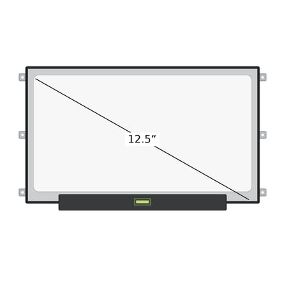 LP125WH2(TL)(D1) Replacement Screen 40 Pins HD 1366x768 LED LCD Display