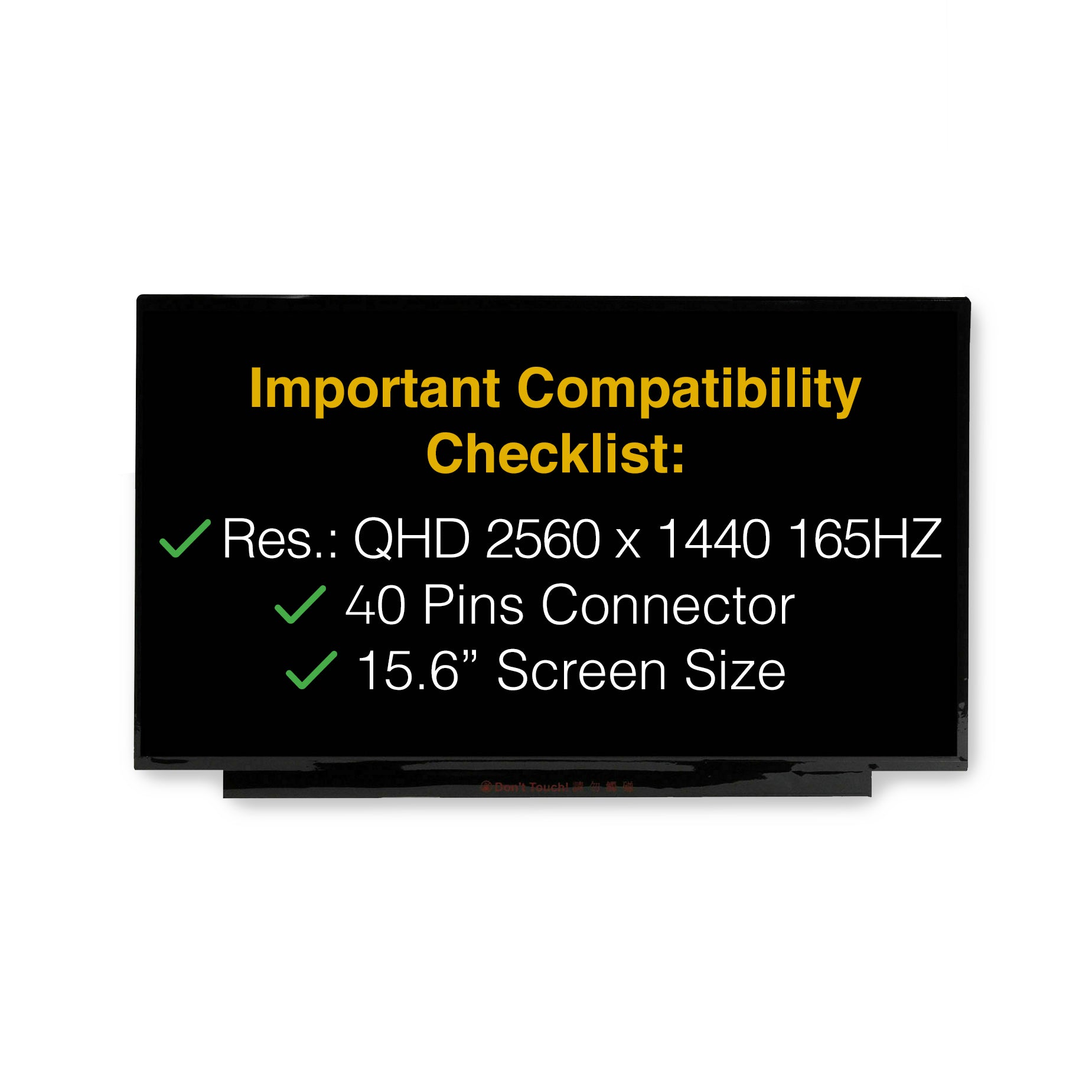 Acer NITRO 5 AN515-58 Screen Replacement LCD Display With Tools