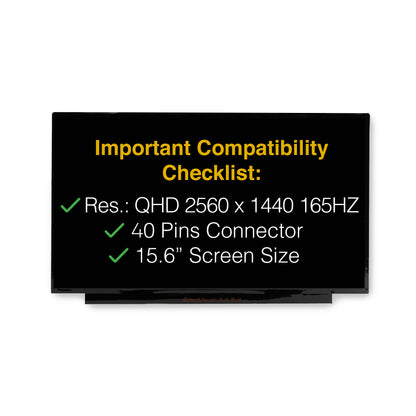 MSI KATANA A15 B8V 40 Pins QHD 2560x1440 Replacement Screen LED LCD Display