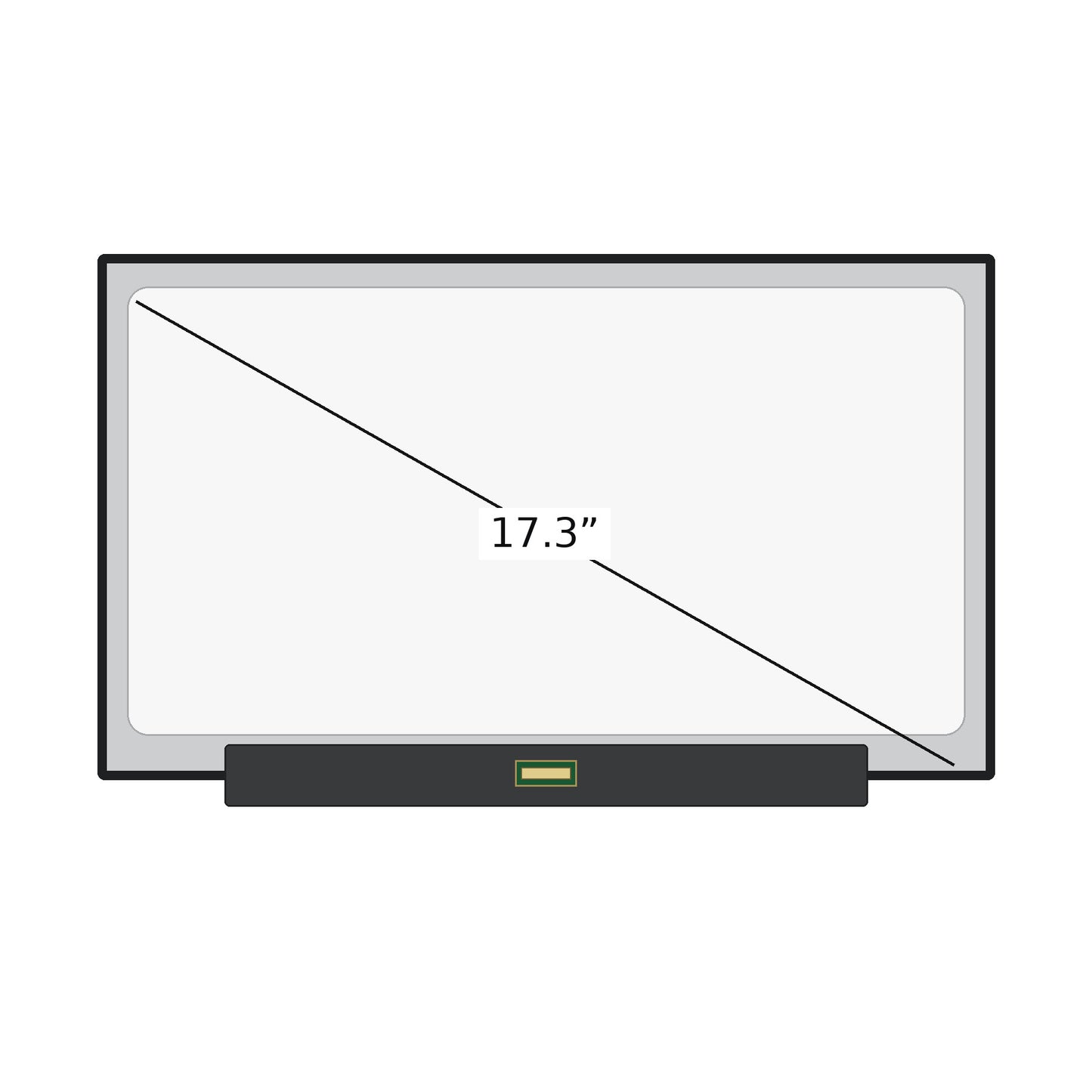 Dell G7 P40E Replacement Screen LED LCD Display