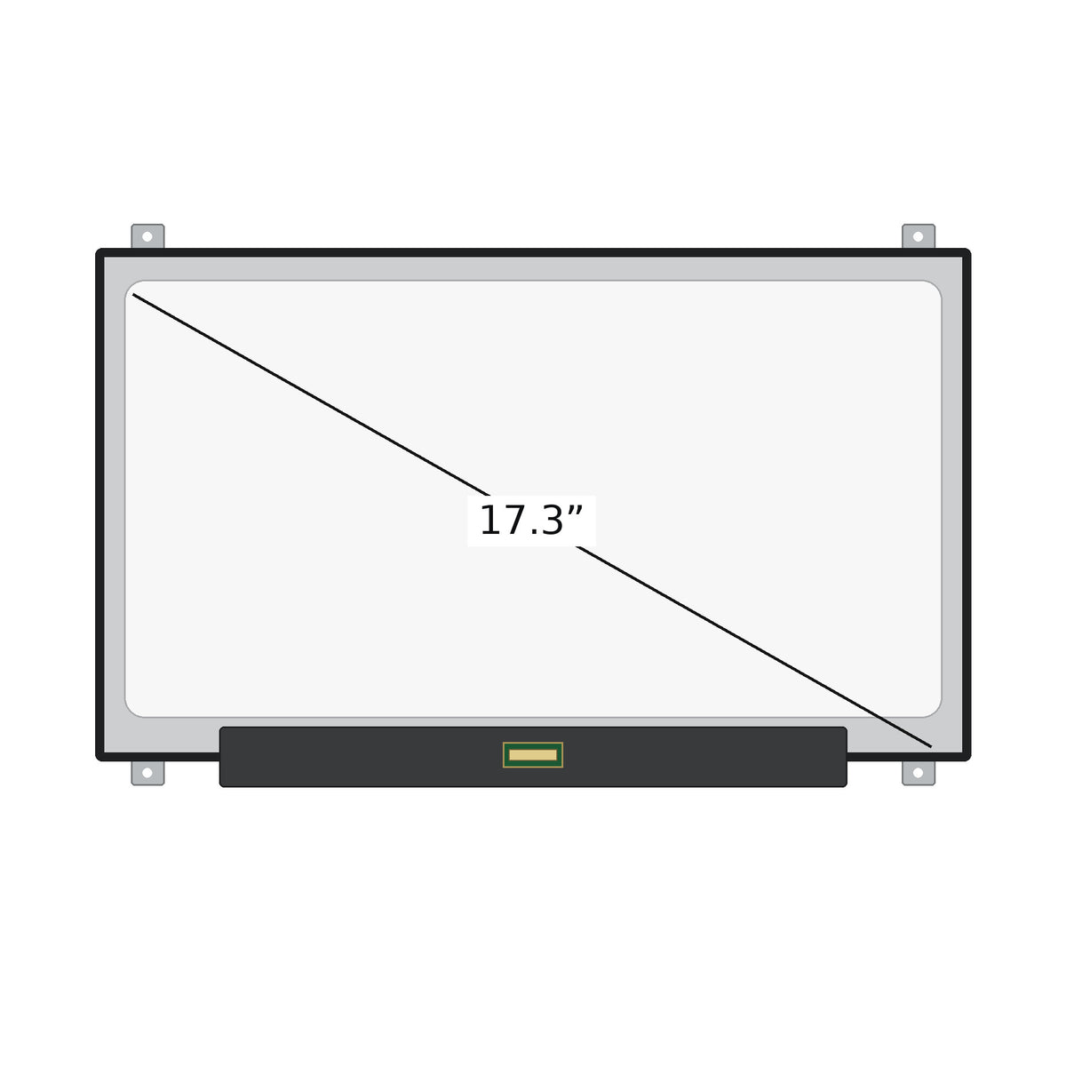 MSI GT75 TITAN 8SF Replacement Screen LED LCD Display