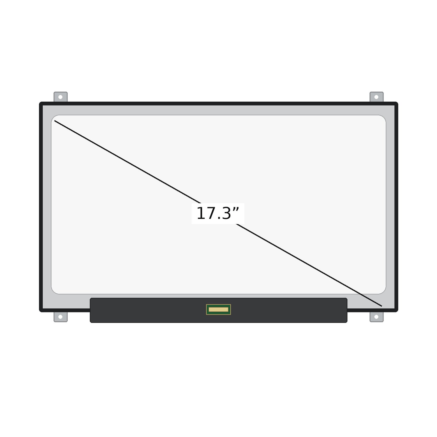 CyberPower VR XPLORER X9 GTX1080 SLI Replacement Screen 40 Pins UHD 3840x2160